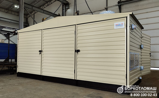 Котел наружного размещения borex-N 1500 кВт